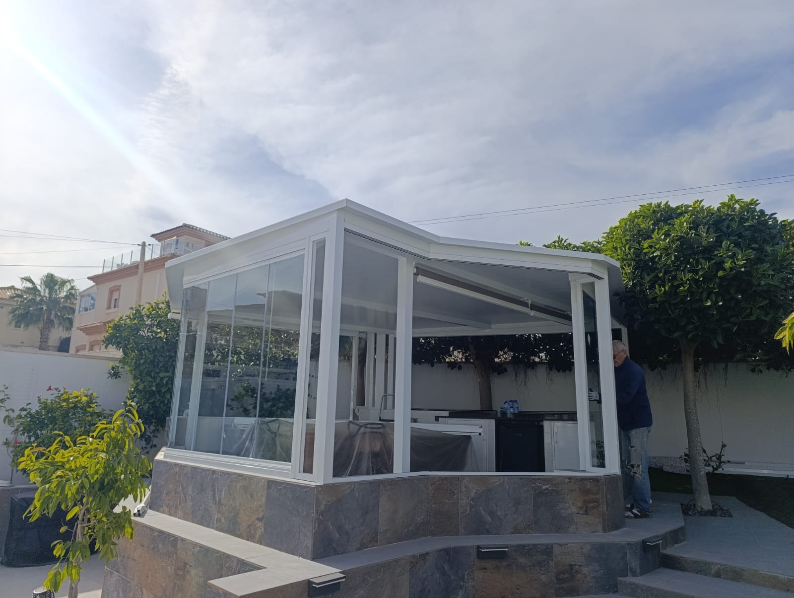 Cerramiento de cristal 09