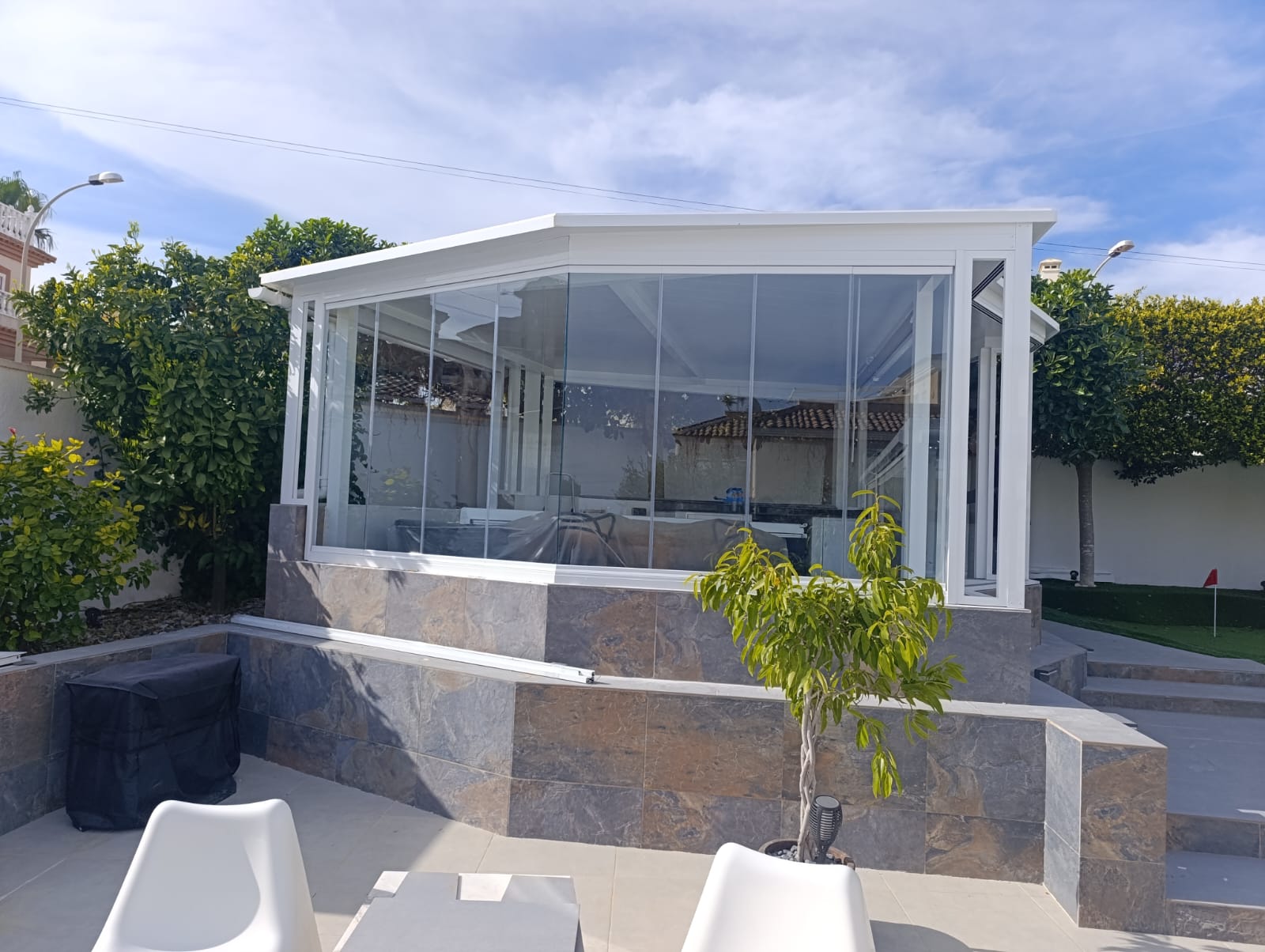 Cerramiento de cristal 12