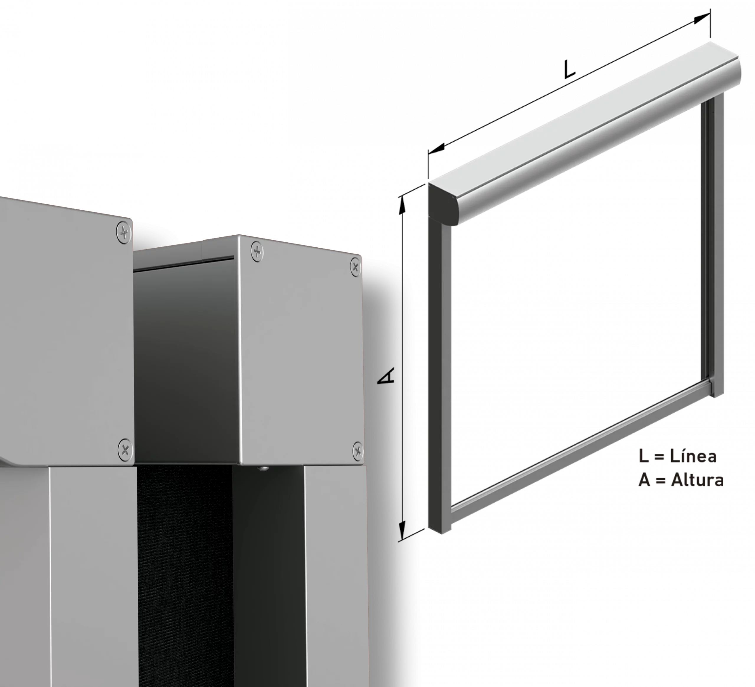 Screens verticaux - Autres lignes de produits à Alicante | Toldos Corona