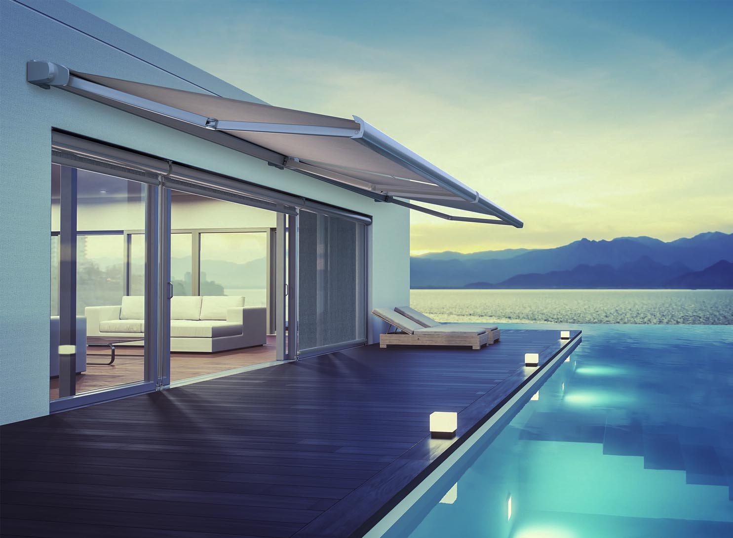 Cofre Ares en detalle - Toldos cofre y semicofre para proteger mejor la lona. en Alicante | Toldos Corona